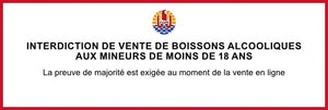 Vente d’alcool interdite aux mineurs de moins de 18 ans